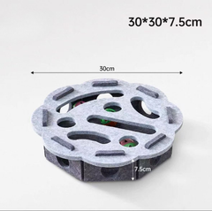 Kitty Puzzle Maze: Stimulating, Durable & Treat-Dispensing – Keep Your Feline Friend Entertained for Hours!