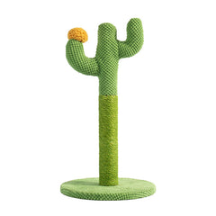 Sisal Cactus Cat Tree - Non-Toxic, Decor-Friendly | Durable Scratching Post