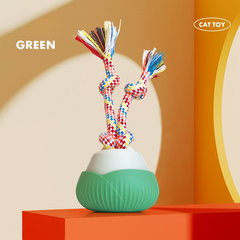 Rotating Cat Ball: Interactive, Durable & Quiet – Keep Your Feline Entertained While You’re Away!