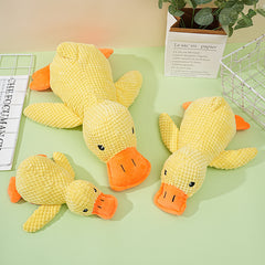 Plush Yellow Duck Dog Toy: Soft, Safe, & Cutely Durable – Let Your Fur Baby Snuggle & Play for Hours!