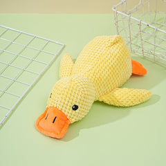 Plush Yellow Duck Dog Toy: Soft, Safe, & Cutely Durable – Let Your Fur Baby Snuggle & Play for Hours!