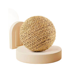 Sisal Ball for Pets: Durable, Non-Toxic & Cat-Dog Approved – Keep Your Fur Baby Entertained for Hours!